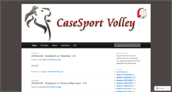 Desktop Screenshot of casesport.wordpress.com