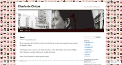 Desktop Screenshot of charladechicas.wordpress.com