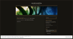 Desktop Screenshot of emeraldscandal.wordpress.com