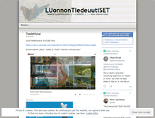 Tablet Screenshot of luotiset.wordpress.com
