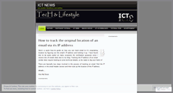 Desktop Screenshot of ictn.wordpress.com