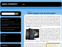 Tablet Screenshot of gamecomputerrs.wordpress.com
