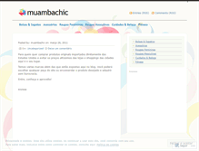 Tablet Screenshot of muambachic.wordpress.com