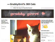 Tablet Screenshot of grubbygrrrl.wordpress.com