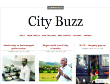 Tablet Screenshot of ecitybuzz.wordpress.com