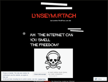 Tablet Screenshot of lynseymurtagh.wordpress.com