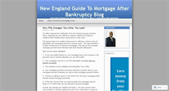 Desktop Screenshot of ctmortgage.wordpress.com