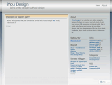 Tablet Screenshot of iyoudesign.wordpress.com