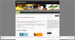 Desktop Screenshot of mundonaruto.wordpress.com