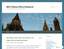 Tablet Screenshot of mccottawaoffice.wordpress.com