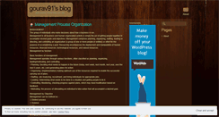 Desktop Screenshot of gourav91.wordpress.com