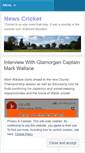 Mobile Screenshot of newscricket.wordpress.com