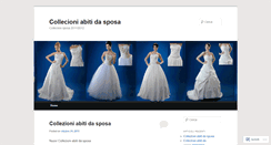 Desktop Screenshot of collecioniabitidasposa.wordpress.com