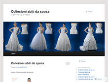 Tablet Screenshot of collecioniabitidasposa.wordpress.com