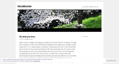 Desktop Screenshot of imcaboose.wordpress.com