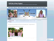 Tablet Screenshot of newenglandgolftournaments.wordpress.com