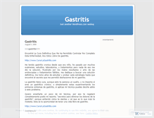 Tablet Screenshot of gastritis01.wordpress.com