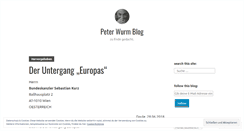 Desktop Screenshot of peterwurm.wordpress.com