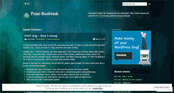 Desktop Screenshot of frisoroolvink.wordpress.com