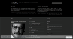 Desktop Screenshot of mickwagner.wordpress.com