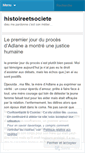Mobile Screenshot of histoireetsociete.wordpress.com
