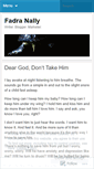 Mobile Screenshot of fadranally.wordpress.com