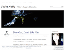 Tablet Screenshot of fadranally.wordpress.com