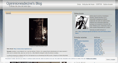 Desktop Screenshot of opininionesdecine.wordpress.com