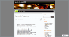 Desktop Screenshot of andyskinstad.wordpress.com