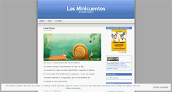 Desktop Screenshot of losminicuentos.wordpress.com