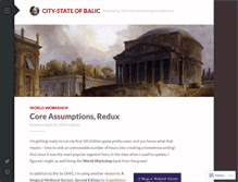 Tablet Screenshot of citystateofbalic.wordpress.com