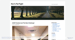 Desktop Screenshot of kevsfatfight.wordpress.com