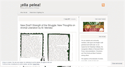 Desktop Screenshot of ellapelea.wordpress.com