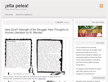 Tablet Screenshot of ellapelea.wordpress.com