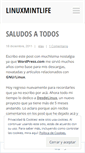 Mobile Screenshot of linuxmintlife.wordpress.com