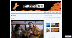 Desktop Screenshot of bellmanbarker.wordpress.com