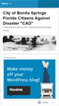 Mobile Screenshot of bonitaspringscad.wordpress.com