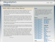 Tablet Screenshot of allegrablythe.wordpress.com
