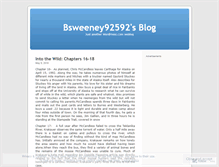 Tablet Screenshot of bsweeney92592.wordpress.com