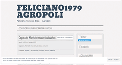 Desktop Screenshot of feliciano1979.wordpress.com