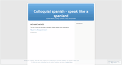 Desktop Screenshot of likeaspaniard.wordpress.com