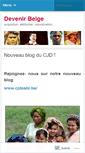 Mobile Screenshot of devenirbelge.wordpress.com