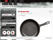 Tablet Screenshot of fischfail.wordpress.com