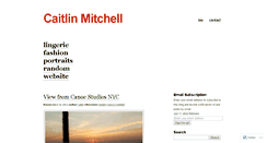 Desktop Screenshot of caitlinmitchellphotography.wordpress.com