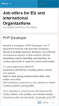 Mobile Screenshot of jobs.wordpress.com