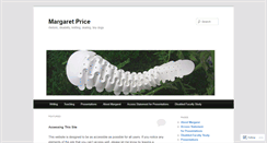 Desktop Screenshot of margaretprice.wordpress.com
