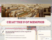 Tablet Screenshot of ceiatuniversityofmemphis.wordpress.com