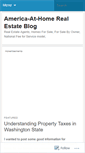 Mobile Screenshot of americaathome.wordpress.com