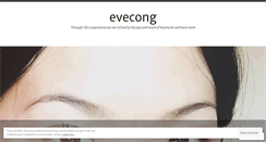 Desktop Screenshot of evecong.wordpress.com