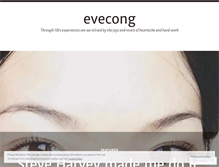 Tablet Screenshot of evecong.wordpress.com